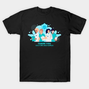 Thank You Doctors And Nurses T-Shirt